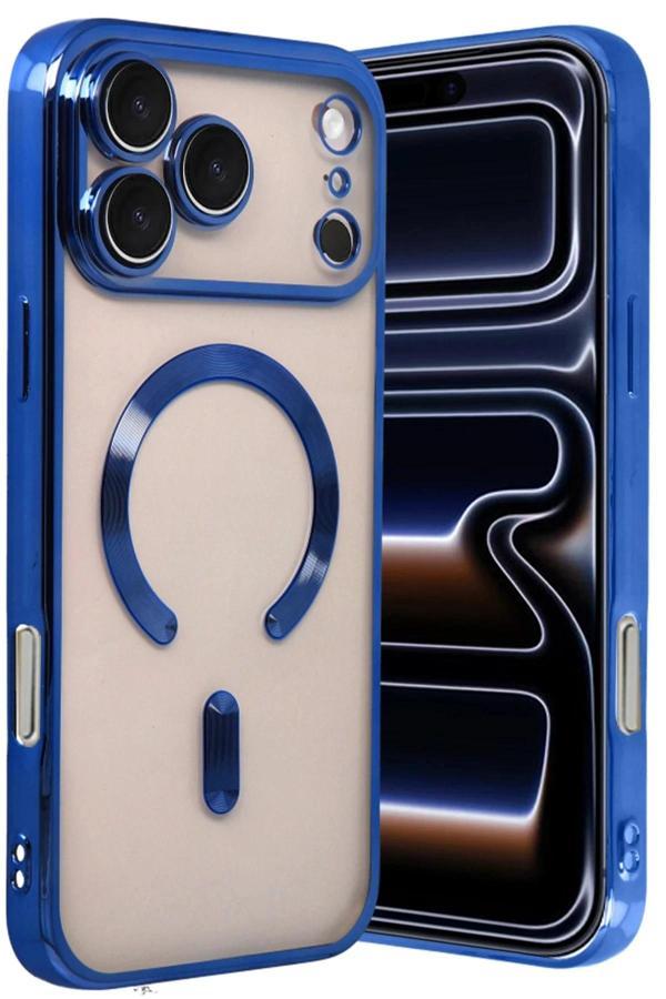 Apple iPhone 17 Pro Kross Magneticsafe Kapak - Lacivert-(5796) - Image 1