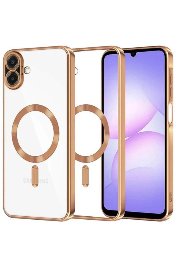 Samsung Galaxy A07 Kross Magneticsafe Kapak - Çöl Titanyum-(5796) - Image 1