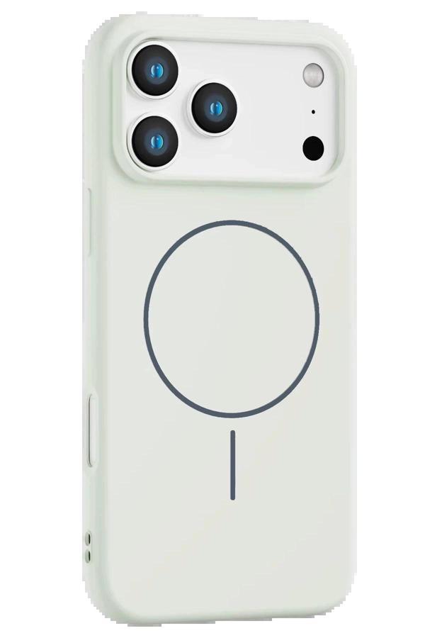 Apple iPhone 17 Pro Jully Magsafe Kapak - Beyaz-(5796) - Image 1