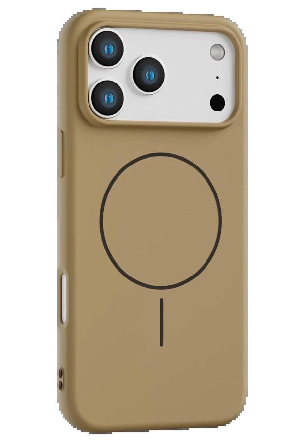 Apple iPhone 17 Pro Jully Magsafe Kapak - Çöl Titanyum-(5796) - Image 1