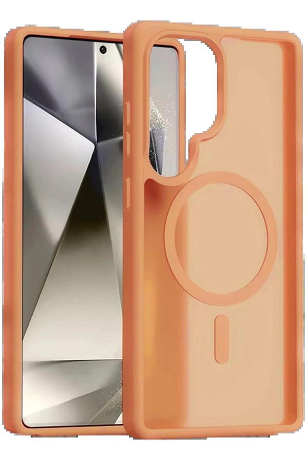 Samsung Galaxy S25 Ultra Jota Magsafe Kapak - Turuncu-(5796) - Image 1