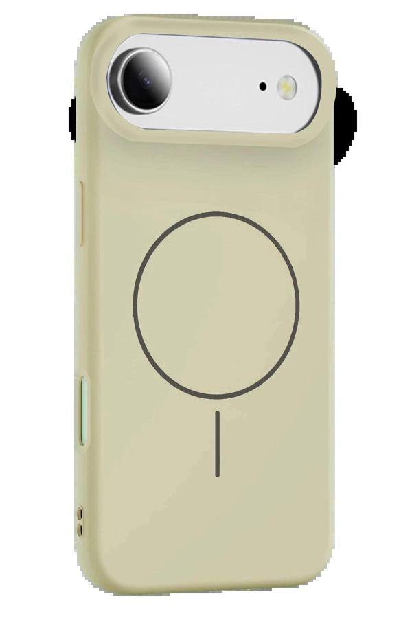 Apple iPhone 17 Air Jully Magsafe Kapak - Bej-(5796) - Image 1