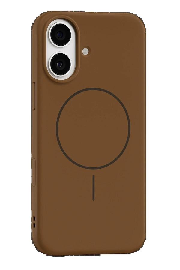 Apple iPhone 17 Jully Magsafe Kapak - Kahverengi-(5796) - Image 1