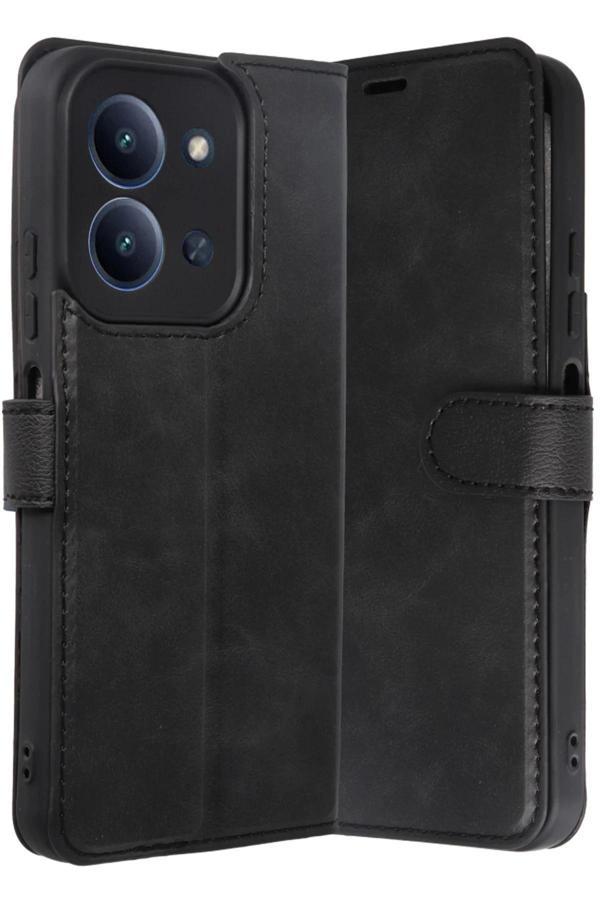 Xiaomi Redmi 15C 4G Trend S Plus Kapaklı Kılıf - Siyah-(5796) - Image 1