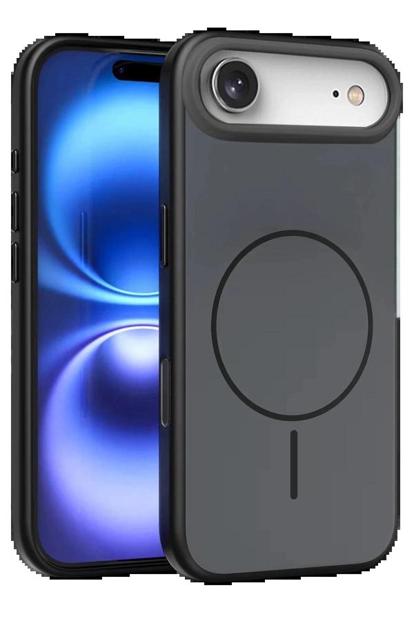 Apple iPhone 17 Air Neva Magsafe Kapak - Siyah-(5796) - Image 1