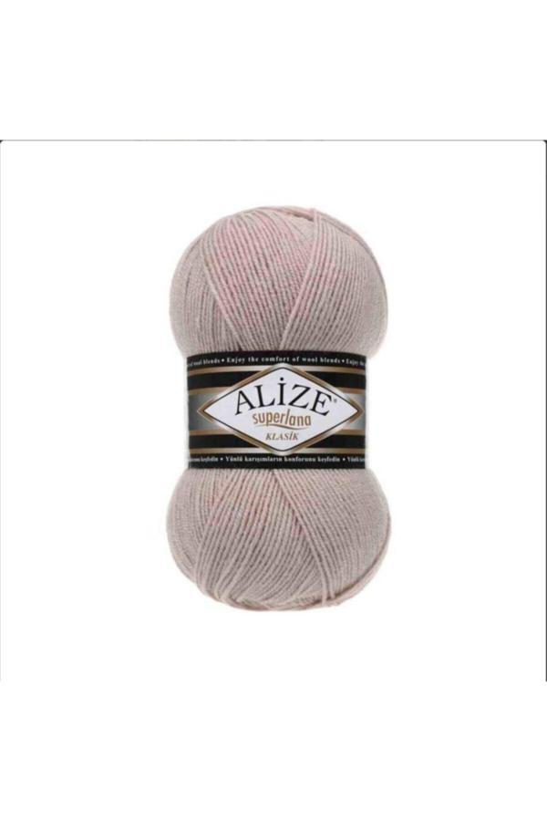 Alize ( 5 Adet ) Superlana Klasik 506 El Örgü Iplikleri Yelek Hırka Ipi Atkı Kazak Ipliği - Image 1