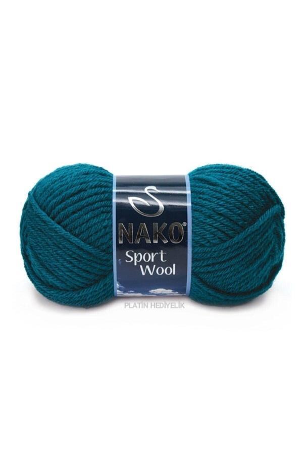 Nako ( 5 Adet ) Sport Wool 2273 Şelale El Örgü Iplikleri Yelek Hırka Ipi Atkı Kazak Ipliği - Image 1