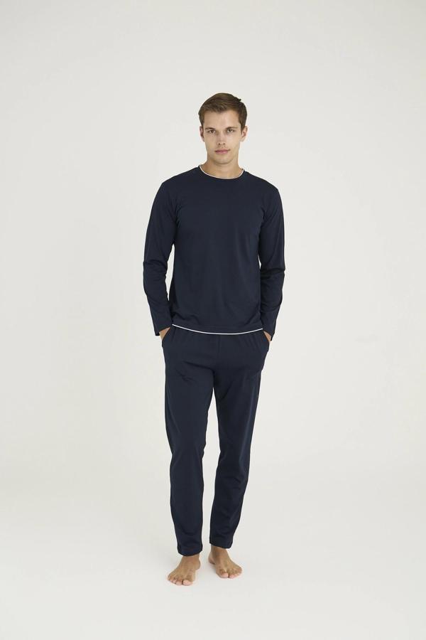 MDB Kocabey 9222 Erkek O.Yaka Pijama Takım - Image 1