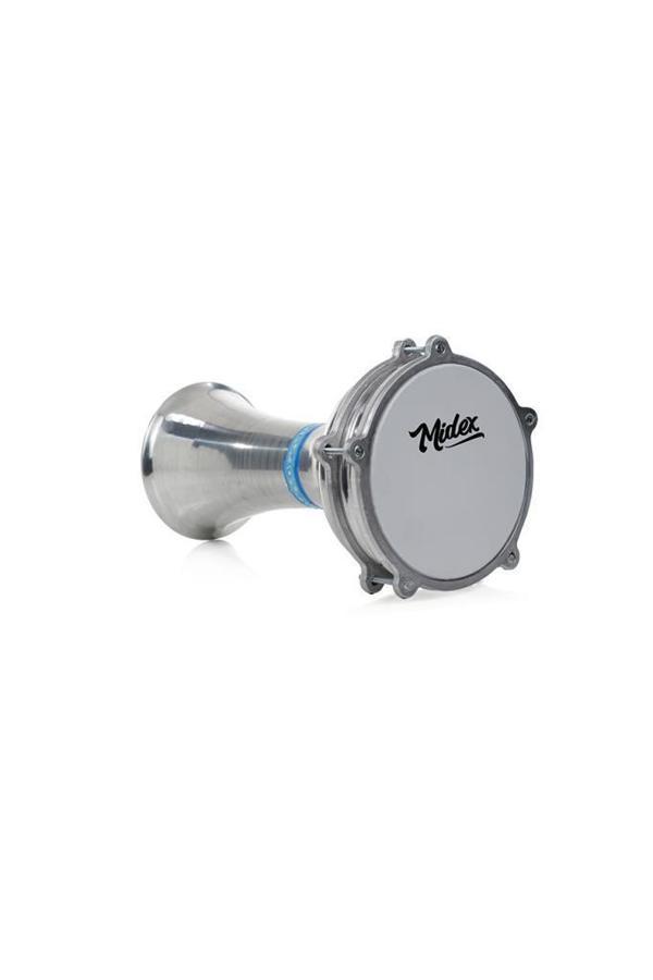 Midex DBK-02BL Çocuklar İçin 2 Numara Alüminyum Darbuka Seti (33 x 18 cm) - Image 1