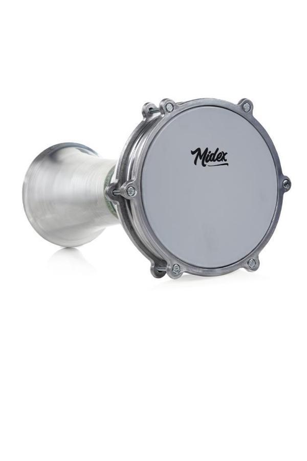 Midex DBK-05 Yetişkinler İçin 5 Numara Büyük Boy Alüminyum Darbuka (41 x 22 cm) - Image 1