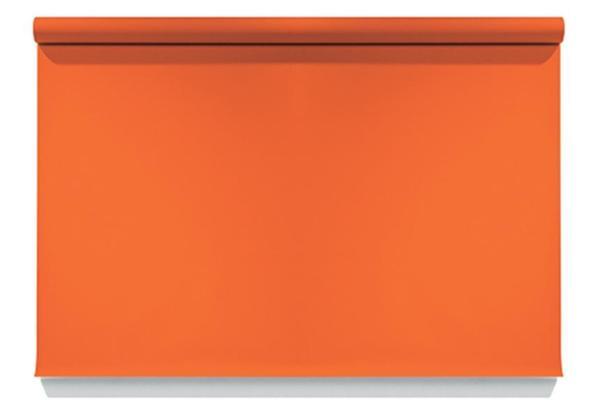 Visico Bright Orange 2.72 x 11 Metre Fon Kağıdı - Image 1