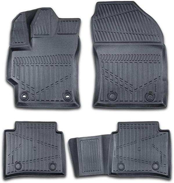 Corolla Sedan 2019-2025 için Havuzlu Paspas, Yüksek Kenarlı, Esnek, Araca Özel, Kokusuz, Oto Paspas - Image 1