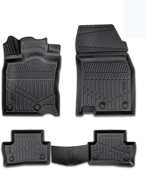 Renault Kadjar 2015-2021 için Havuzlu Paspas, Yüksek Kenarlı, Esnek, Araca Özel, Kokusuz, Oto Paspas - Image 1