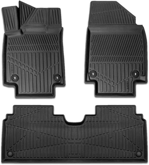 Hyundai Ioniq 6 2023-2025 EV için Havuzlu Oto Paspas, Yüksek Kenarlı, Esnek, Araca Özel, Kokusuz - Image 1