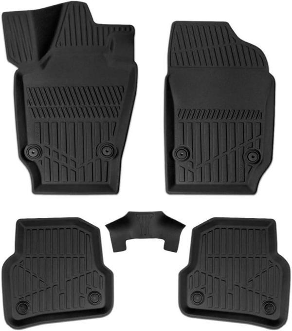 Seat Ibiza 2008-2017 için Havuzlu Oto Paspas, Yüksek Kenarlı, Esnek, Araca Özel, Kokusuz - Image 1