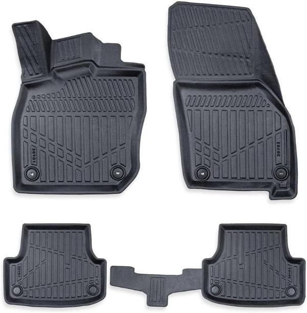 Seat Leon eTSI E-TSI 2021-2025 Otomatik Vitesli Araçlar için Havuzlu Oto Paspas, Yüksek Kenarlı, Esnek, Araca Özel, Kokusuz - Image 1