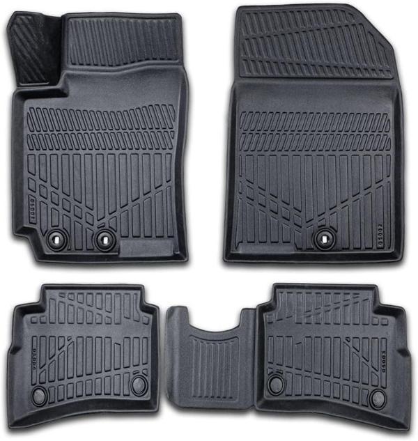 Kia Stonic 2018-2025 için Havuzlu Oto Paspas, Yüksek Kenarlı, Esnek, Araca Özel, Kokusuz - Image 1