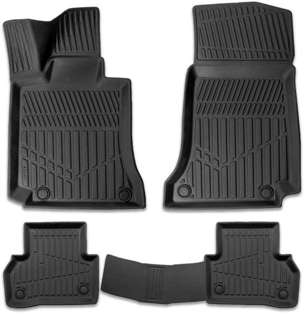 Mercedes C Serisi W205 2014-2020 için Havuzlu Paspas, Yüksek Kenarlı, Esnek, Araca Özel, Kokusuz, Oto Paspas - Image 1