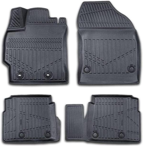 Toyota Auris 2013-2020 için Havuzlu Paspas, Yüksek Kenarlı, Esnek, Araca Özel, Kokusuz, Oto Paspas - Image 1