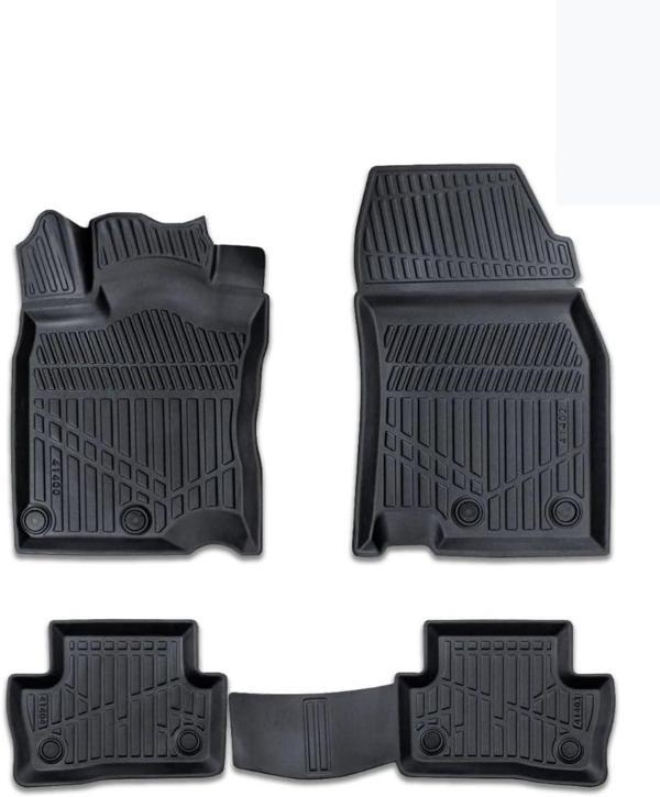 Nissan Qashqai J11 2014-2021 için Havuzlu Paspas, Yüksek Kenarlı, Esnek, Araca Özel, Kokusuz, Oto Paspas - Image 1