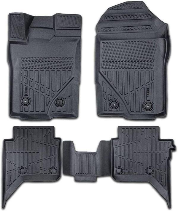 Volkswagen Amarok 2023-2025 için Havuzlu Oto Paspas, Yüksek Kenarlı, Esnek, Araca Özel, Kokusuz - Image 1