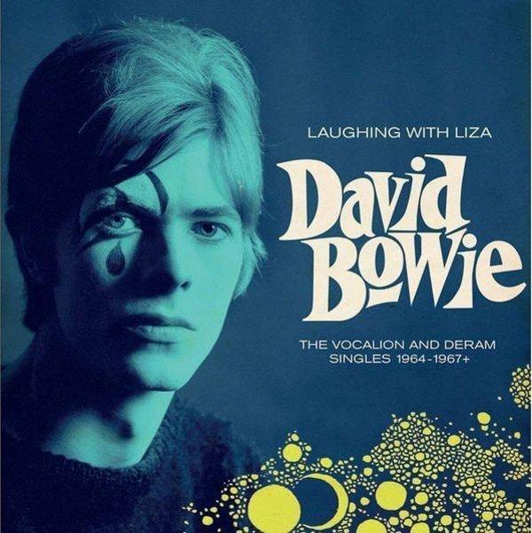 David Bowie Laughing With Liza (5X7') Plak - Image 1