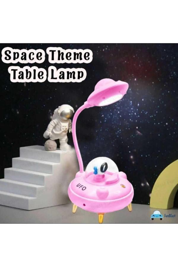 Menuzer Temalı Masa Lambası- (1'Li Paket) Çalışma Masası Led Lambası, Şarj Edilebilir Masa Lambası - Image 1