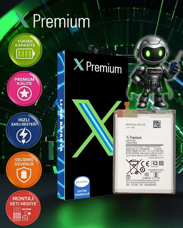 Xpremium Samsung A24 Uyumlu Batarya Pil Süper Yüksek Kalite 5000 mAh EB-BA245ABY - Image 1