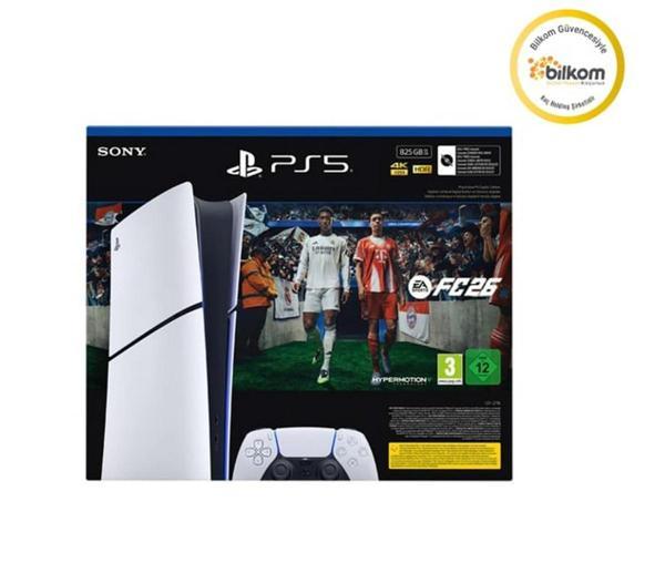 PS5 Slim Digital + FC 26 Bundle Oyun Konsolu - Image 1