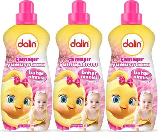 Dalin Çamaşır Yumuşatıcı 1500ML Bahar Ninnisi (3 Lü Set) (Bebeklere Özel) - Image 1