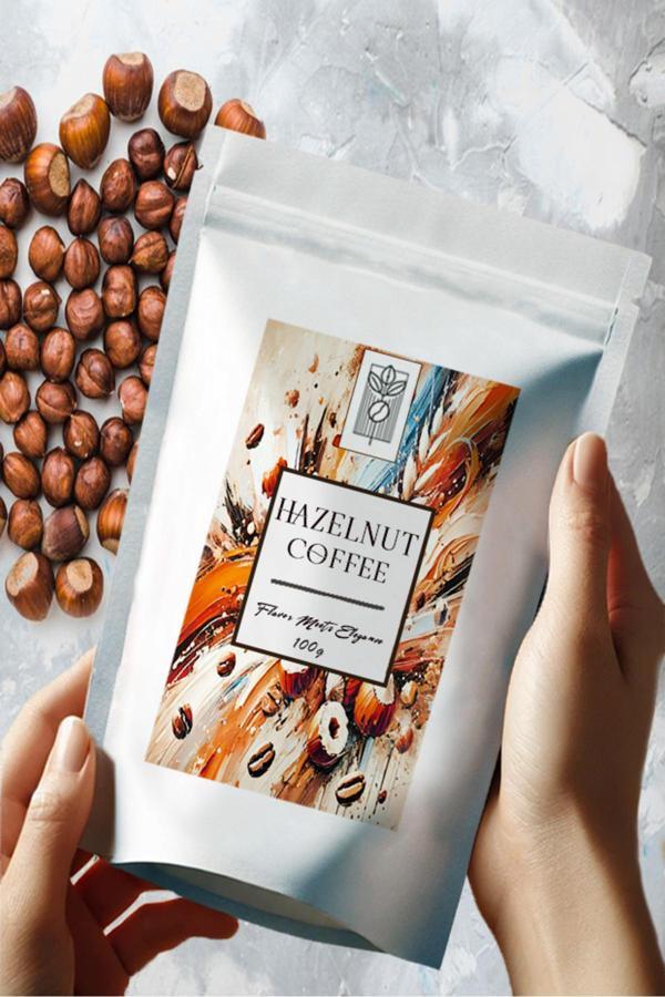 Mel And Mira Hazelnut Coffee 100G, Fındık Aromalı Filtre Kahve - Image 1