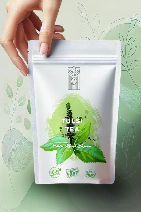 Mel And Mira Loose Leaf Tulsi 25 Gr, Hint Fesleğeni Bitki Çayı - Image 1
