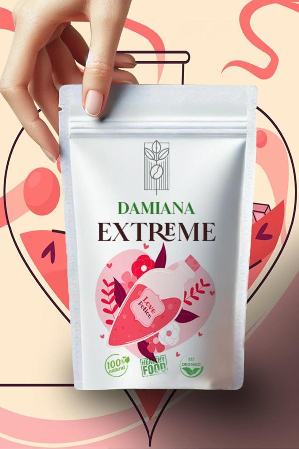 Mel And Mira Love Potion Damiana Extreme Tea 100G, - Damiana & Ginsengli Bitki Çayı, Destekleyici Özel Karışım - Image 1