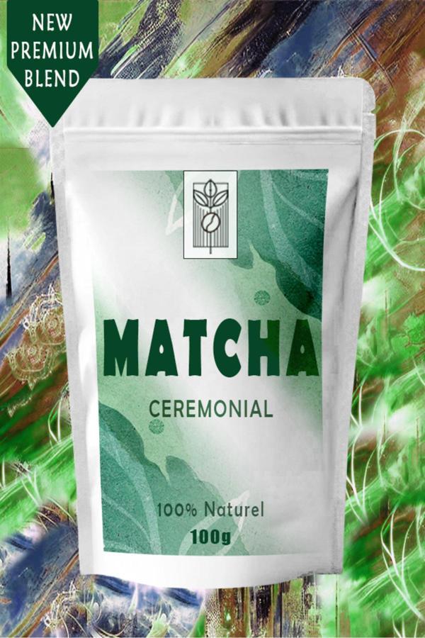 Mel And Mira Premium Japanese Saf Matcha Tozu 100G, Ceremonial Pure Matcha Powder, High Quality - Image 1