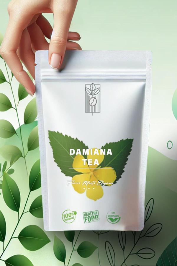 Mel And Mira Damiana Çayı 50 Gr. Organic Damiana Leaf Tea - Image 1