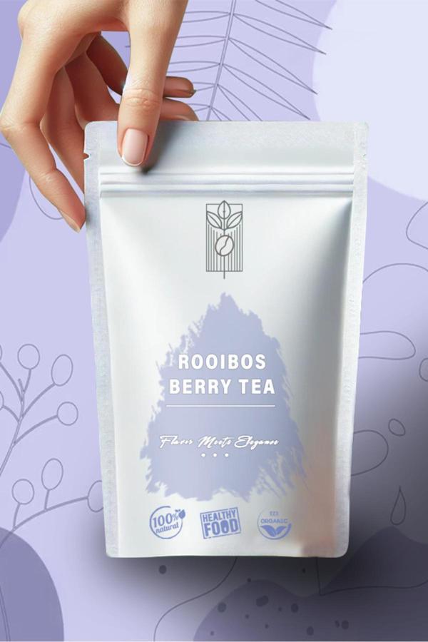 Mel And Mira Premium Yaban Mersinli Rooibos Çayı 50G, Blueberry Rooibos Tea - Image 1