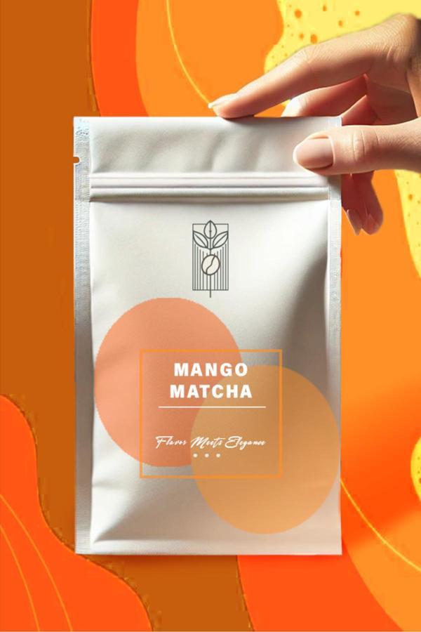 Mel And Mira Mango Matcha Powder 50G, Mango Aromalı Matcha Tozu Superfood - Image 1