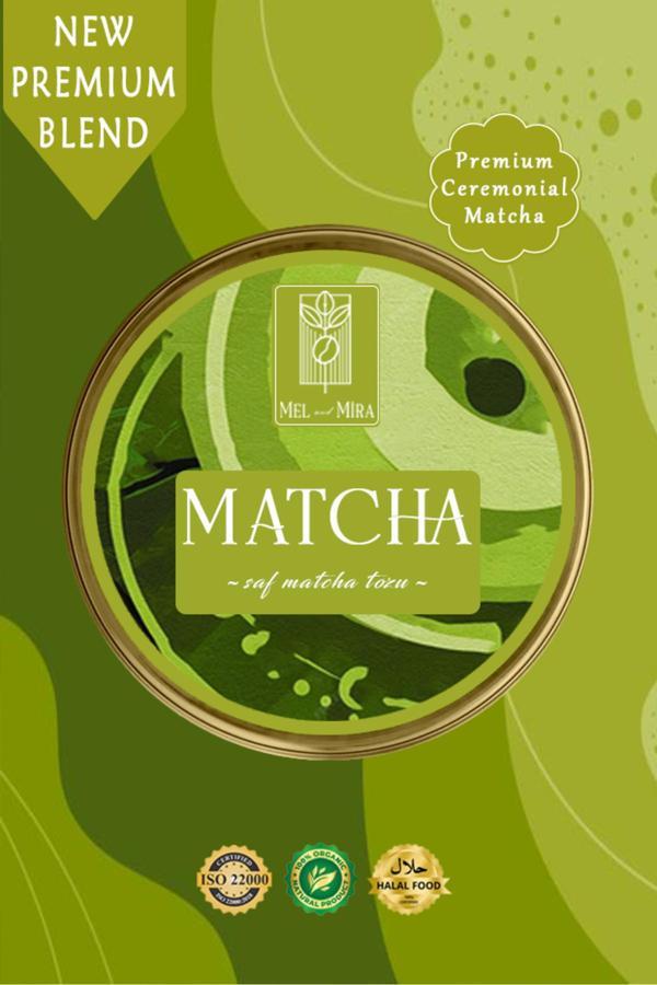 Mel And Mira Premium Matcha Tozu 25G, Matcha Powder - Image 1