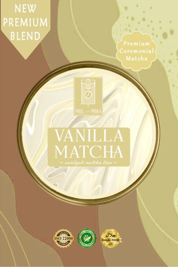 Mel And Mira Vanilya Aromalı Matcha Tozu 25G, Vanilla Matcha Powder - Image 1