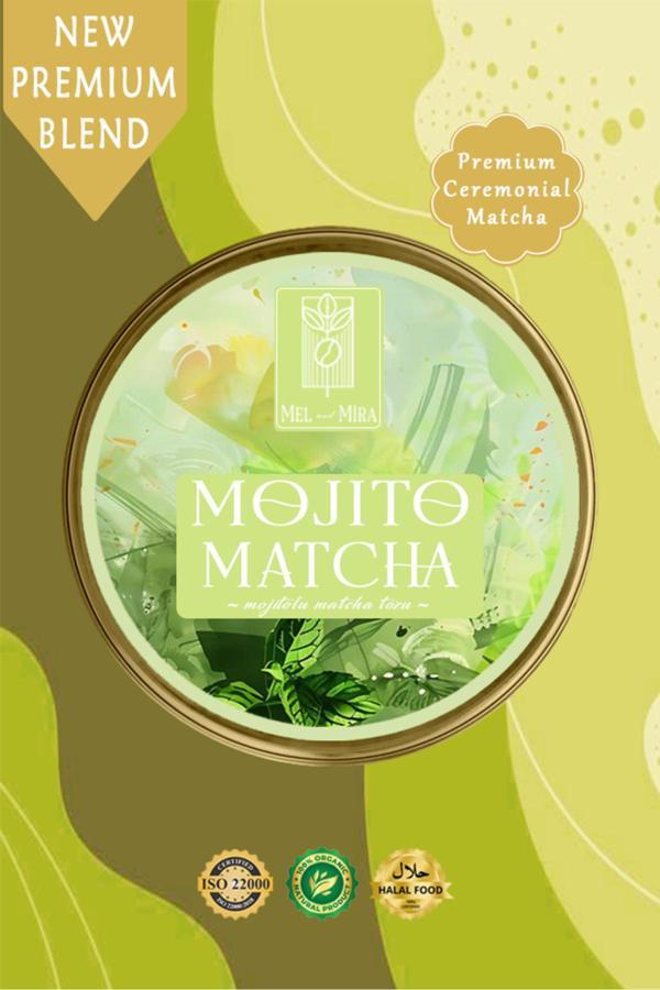 Mel And Mira Mojito Matcha Powder 25G, Mojito Matcha Tozu Superfood - Image 1