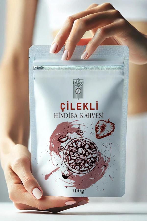 Mel And Mira Çilek Aromalı Hindiba Detox Kahvesi 100G, Strawberry Flavored Chicory Detox Coffee - Image 1