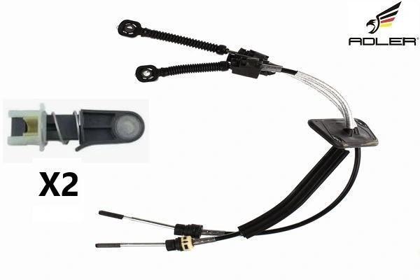 7H1711877N Vİ̇TES TELİ̇ & HALAT UCU ( 5 İLERİ ) - TRANSPORTER T5 1.9 TDİ 2004-2010 AXB-AXC - Image 1