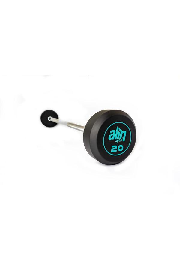 Alinsport Barbell Düz 20 Kg Kauçuk Kaplamalı - Image 1