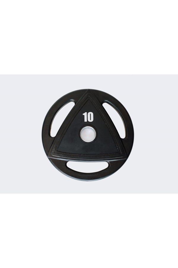 Powerhand 10 Kg Profesyonel Kauçuk Kaplı Olimpik Plaka - Image 1