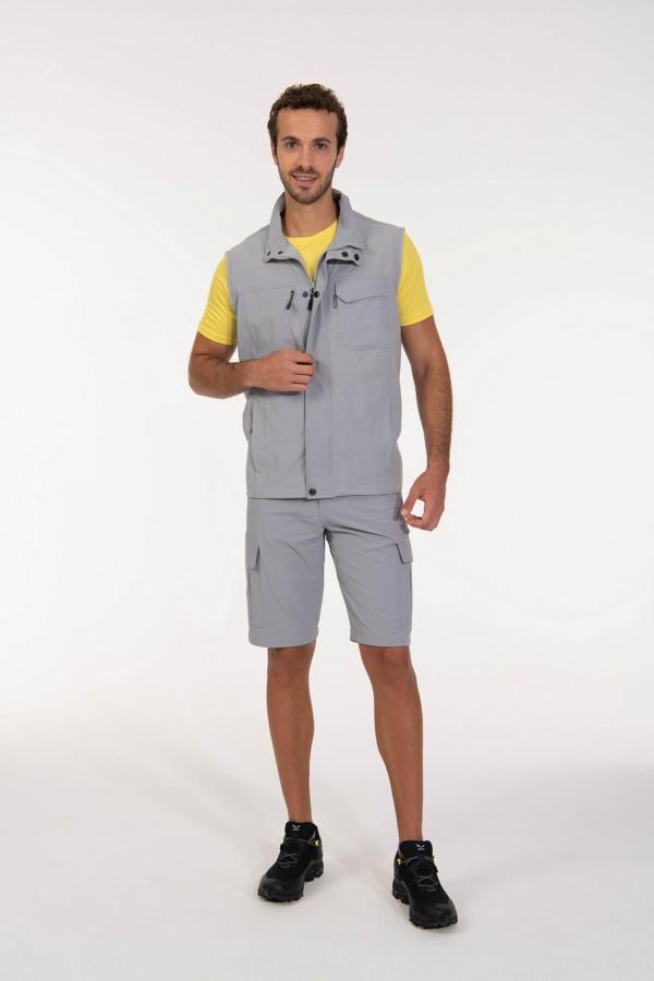 2AS Stobia Erkek Yelek Açık Gri - Image 1
