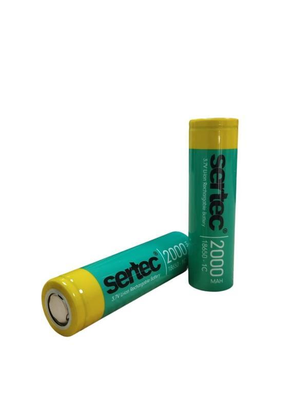 18650 3.7V 2000 Mah 1C Li-Ion Şarjlı Pil - Image 1