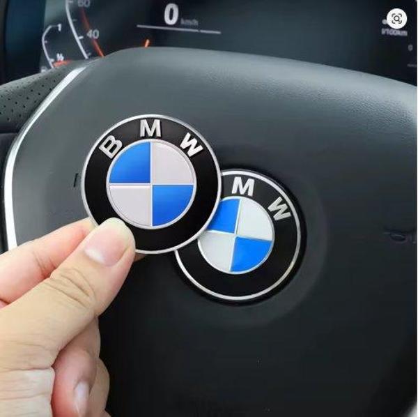 BMW Mavi Logo damla sticker Araba Direksiyon Amblem DAMLA sticker 4,5 CM 45 mm 1 adet - Image 1