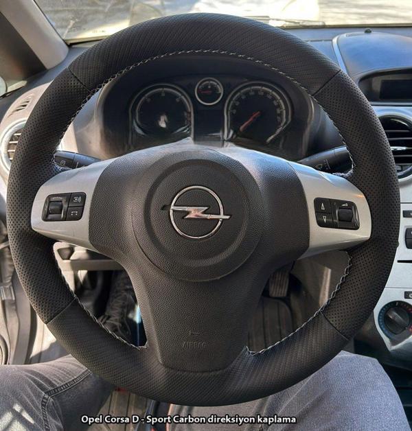 Opel Corsa D Araca Özel Direksiyon Kılıfı AÇIKLAMAYI OKUYUNUZ - Image 1