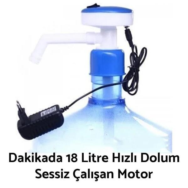Barley Elektrikli Damacana Su Pompası Adaptörlü (1 Dakikada 18 Litre Su) - Image 1