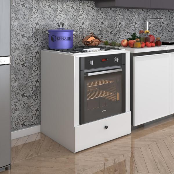 Kenzlife ankastre modülü kabini alim byz fırın ocak dolabı çekmeceli 70 cmye kadar ocak için uyumlu - Image 1